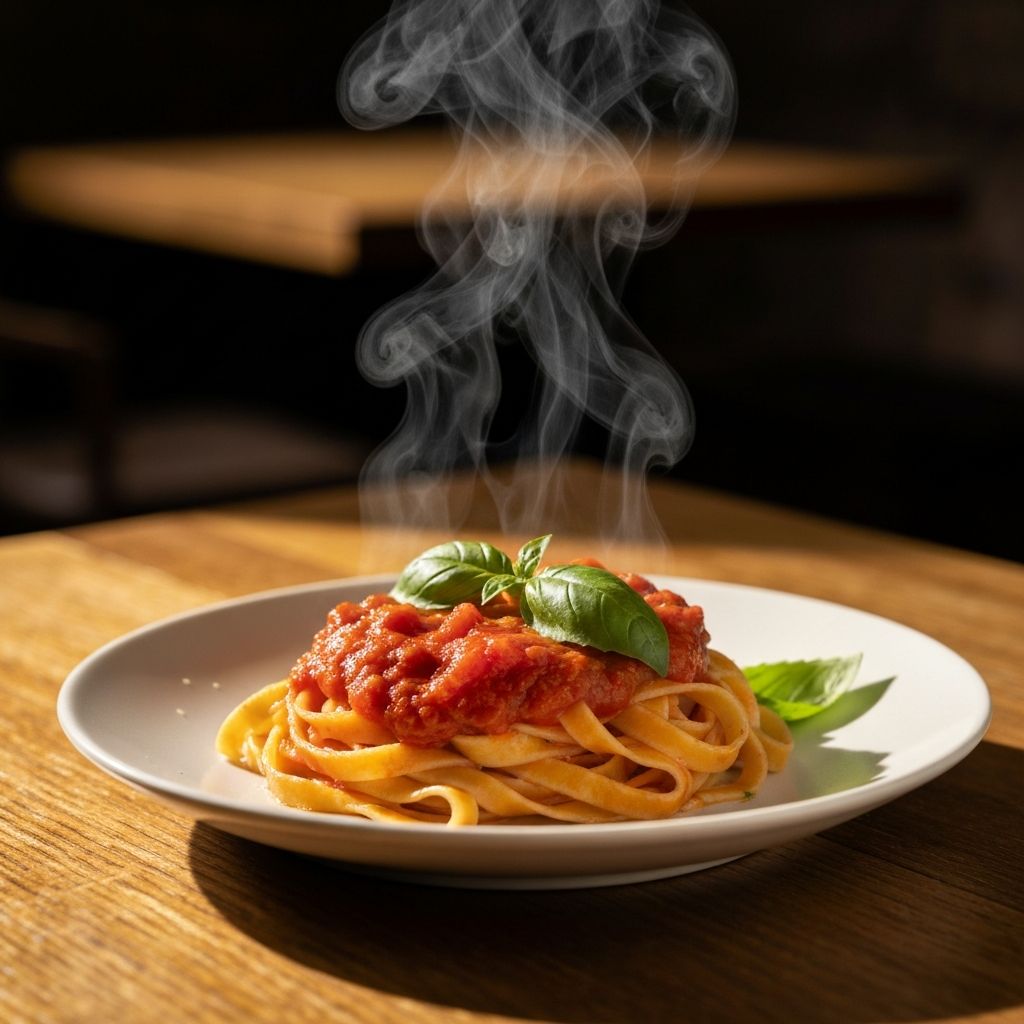 Delicious Italian pasta