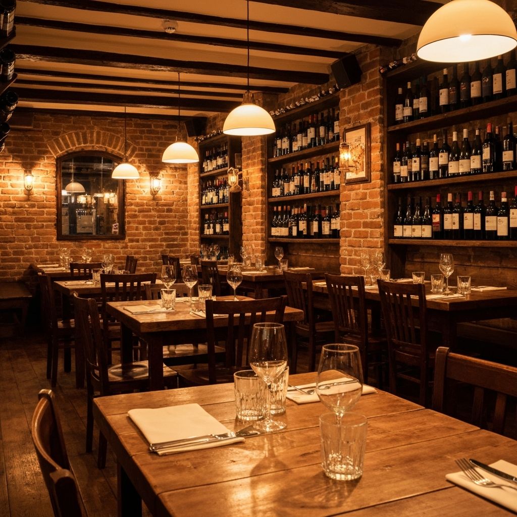 Dining room at Bella Vita